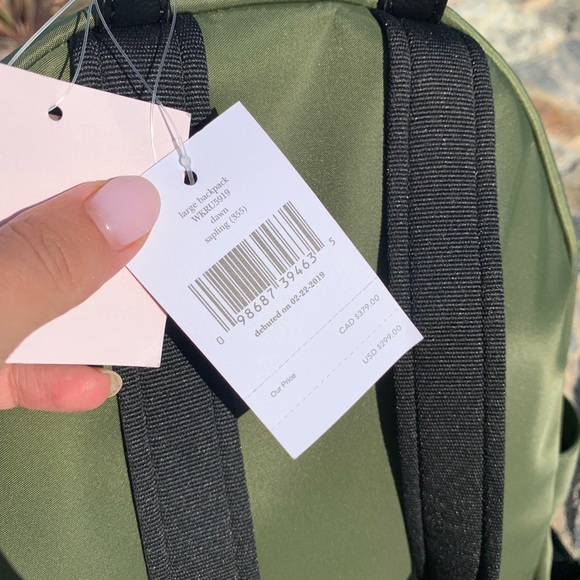 Kate Spade Large Dawn Nylon Backpack - Picture 8 of 8